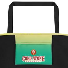 Load image into Gallery viewer, Cone Pattern Beach Bag - Lemon Sorbet
