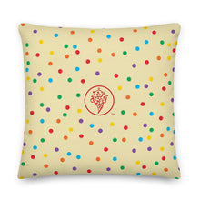 Load image into Gallery viewer, Sprinkle Premium Pillow - Rainbow
