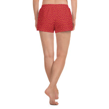 Load image into Gallery viewer, Sprinkle Women&#39;s Athletic Short Shorts - Strawberry
