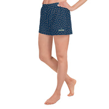 Load image into Gallery viewer, Sprinkle Women&#39;s Athletic Short Shorts - Blueberry
