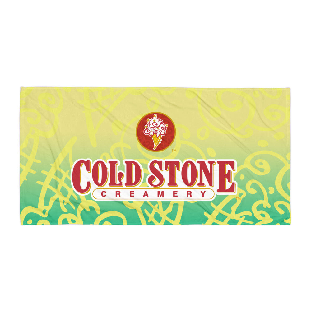 Cone Pattern Towel - Lemon Sorbet